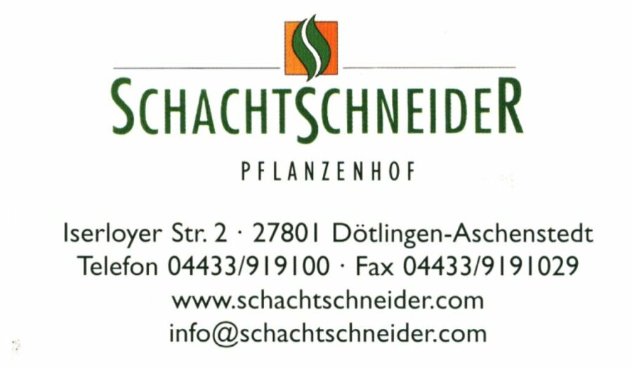 Visitenkarte Olaf Schachtschneider